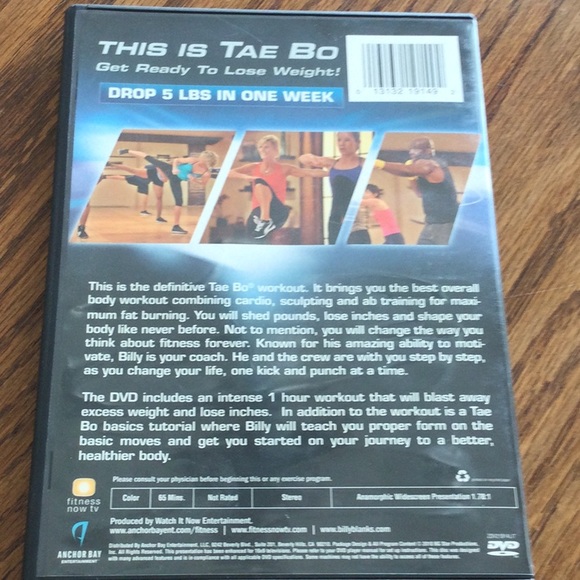 Tae Bo DVD: Billy Blanks TAEBO This is Tae Bo - Picture 4 of 6